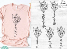 Load image into Gallery viewer, Family Stem Bouquet (AVAILABLE IN ALL SIZES)
