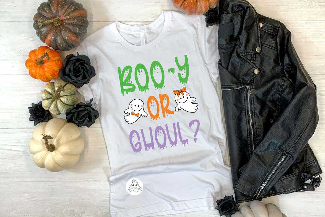 Boo-y or Ghoul (AVAILABLE IN ALL SIZES)