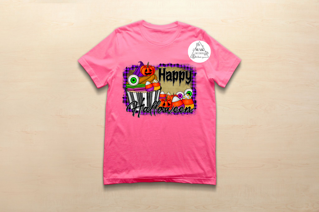 Happy Halloween Cupcake (AVAILABLE IN ALL SIZES)