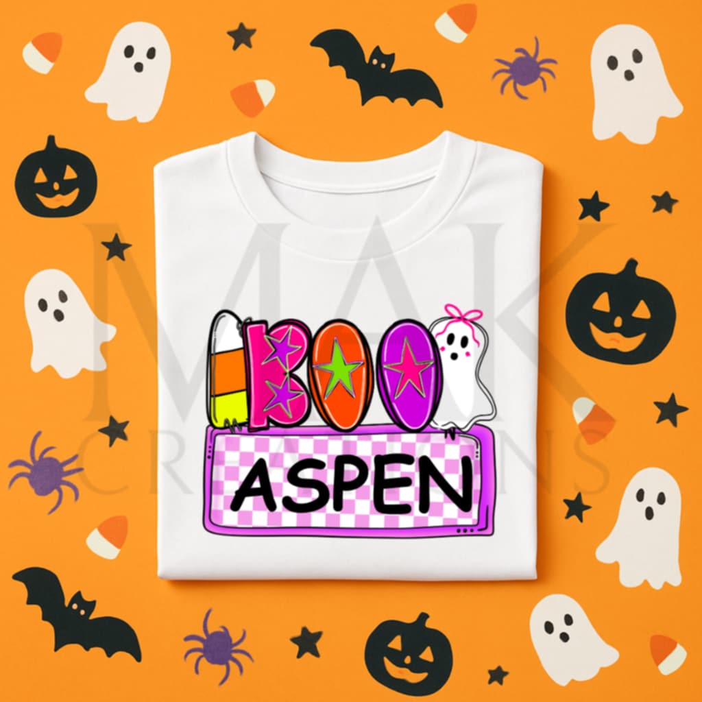 Purple Boo (girl) (Personalized)