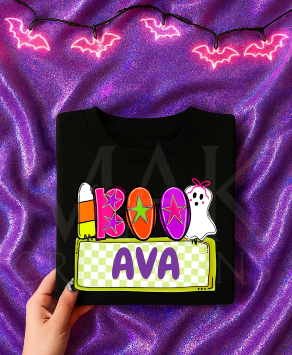 Green Boo (girl) (Personalized)