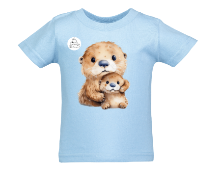 Big and Little Sea Otter  (AVAILABLE IN ALL SIZES)