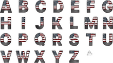 Load image into Gallery viewer, Letter / Name American Gunmetal
