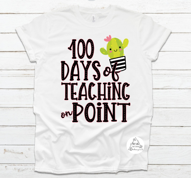 100 Days of Teaching on Point