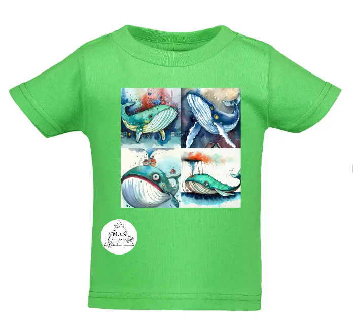 Whale Collage (AVAILABLE IN ALL SIZES)