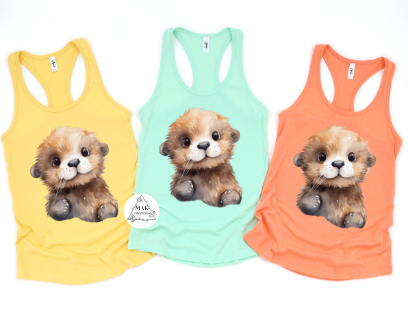 Baby Sea Otter Option 3  (AVAILABLE IN ALL SIZES)