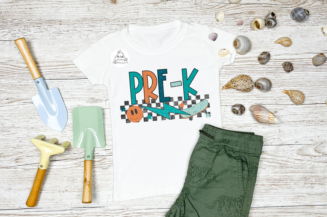 PRE-K  (with skateboard)