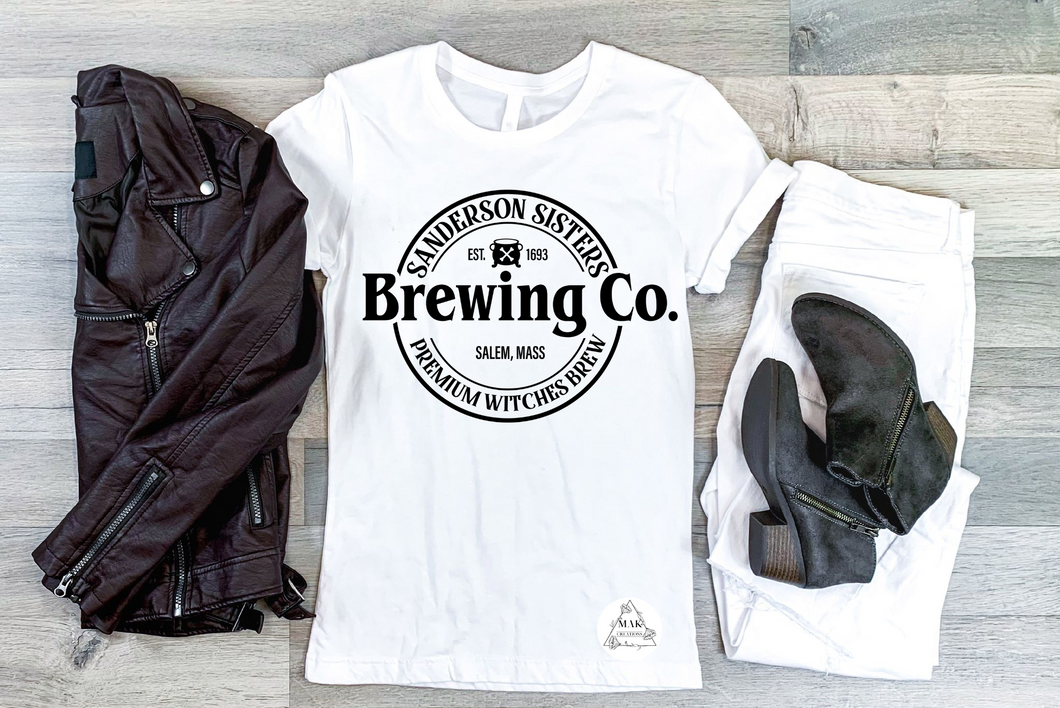 Brewing Co. Circle (black font) (AVAILABLE IN ALL SIZES)
