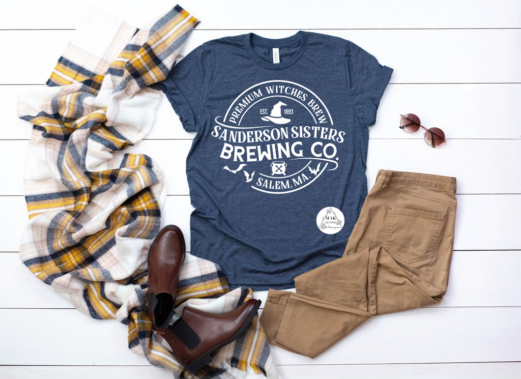 Premium Witches Brew (white circle) (AVAILABLE IN ALL SIZES)