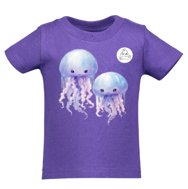 Two Jellyfish  (AVAILABLE IN ALL SIZES)