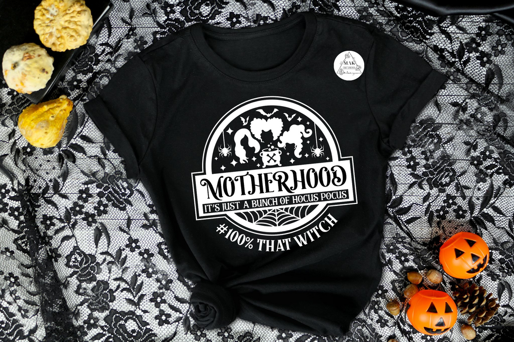 Motherhood (white) (AVAILABLE IN ALL SIZES)