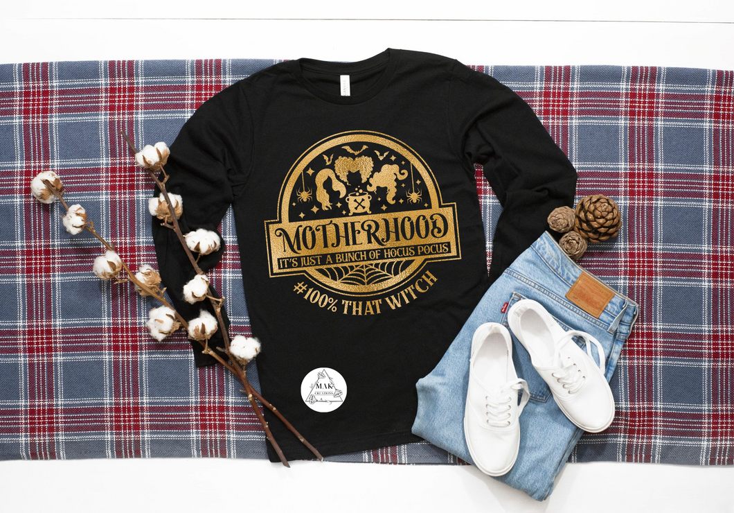 Motherhood (gold) (AVAILABLE IN ALL SIZES)