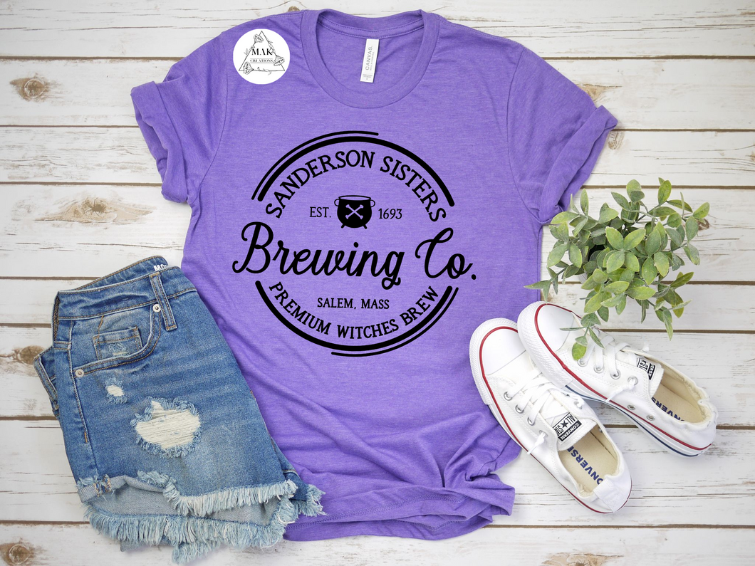 Brewing Co. Double Circle (black font) (AVAILABLE IN ALL SIZES)