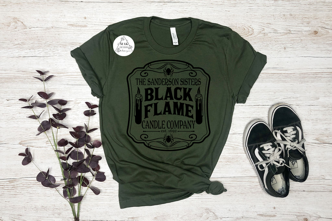 Black Flame (AVAILABLE IN ALL SIZES)