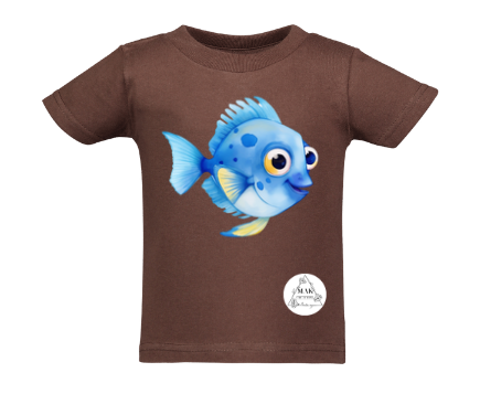 Blue Fish Option 2 (AVAILABLE IN ALL SIZES)