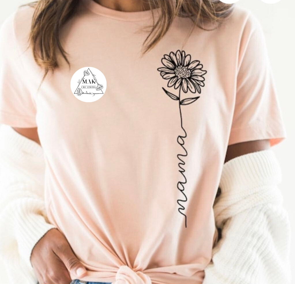 Mama Floral (AVAILABLE IN ALL SIZES)