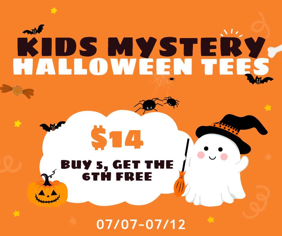 $14 Kids MYSTERY Halloween Shirt