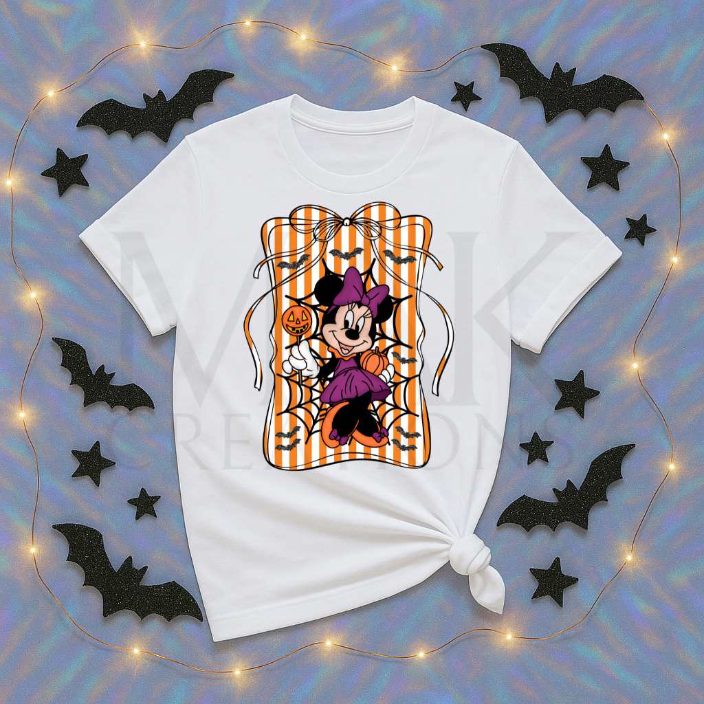 Girl Mouse with Pumpkin Sucker