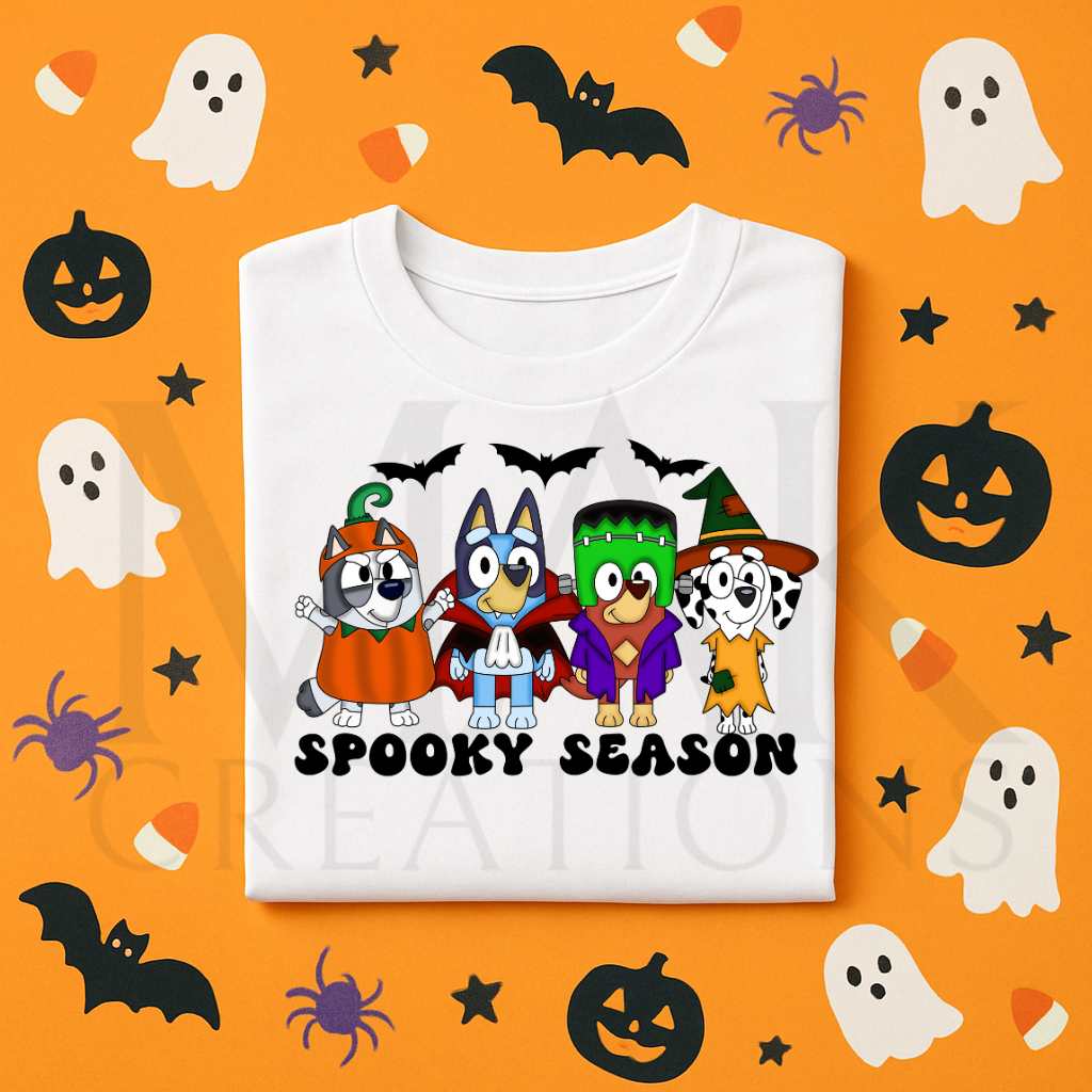 Blue Dog Spooky Season