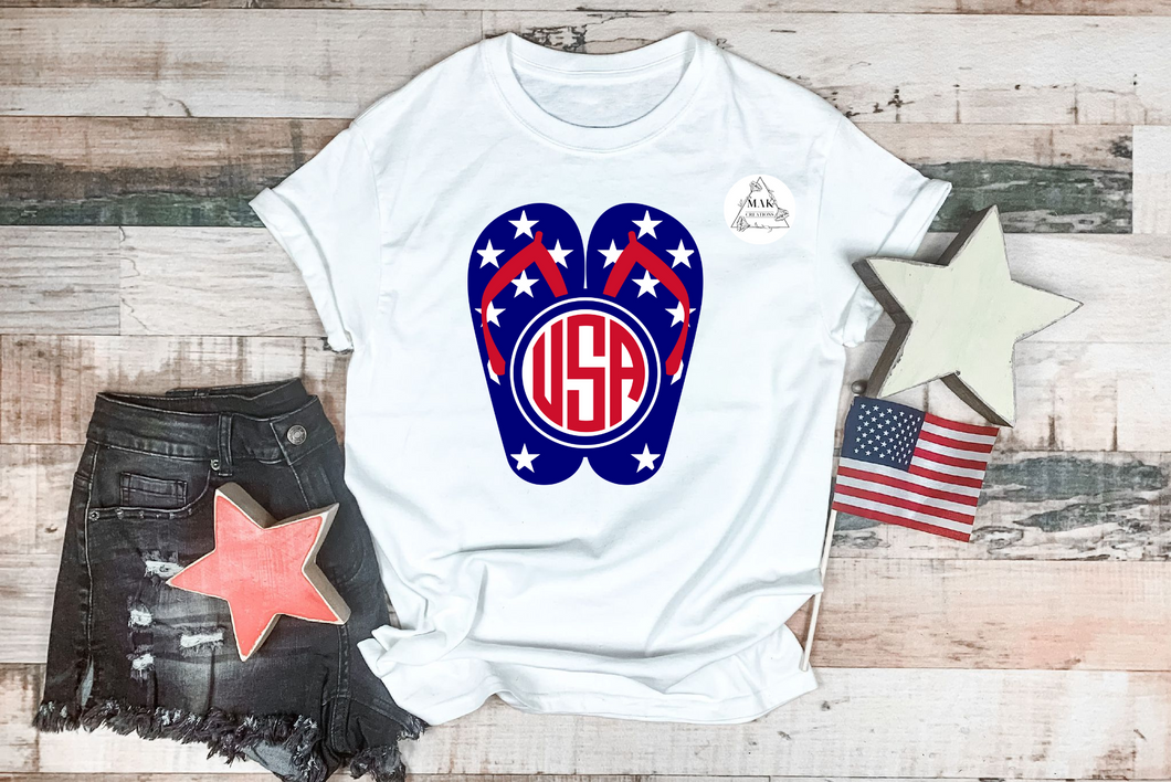 USA Flip Flops