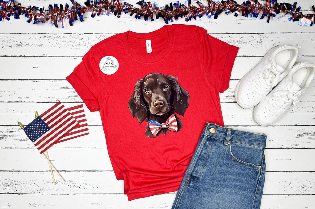 Patriotic Boykin Spaniel (AVAILABLE IN ALL SIZES)