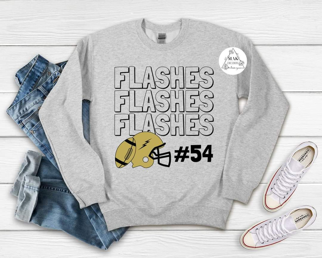 Flashes Football Helmet
