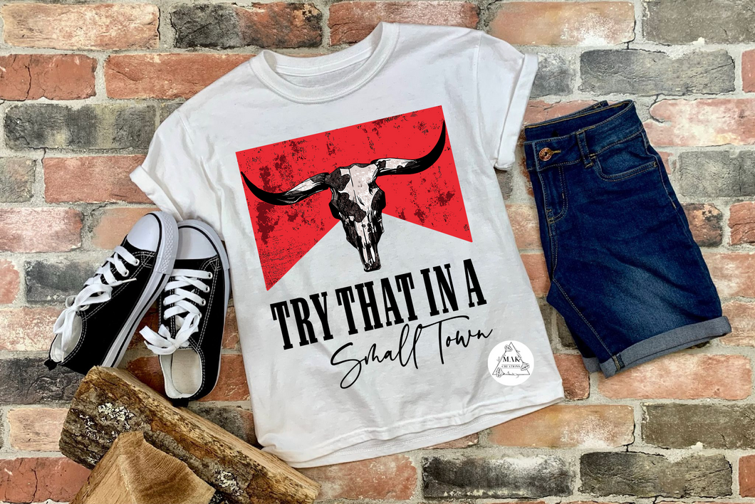 Try That in a Small Town #3 (AVAILABLE IN ALL SIZES)