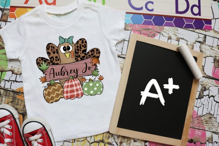Personalized Leopard Turkey