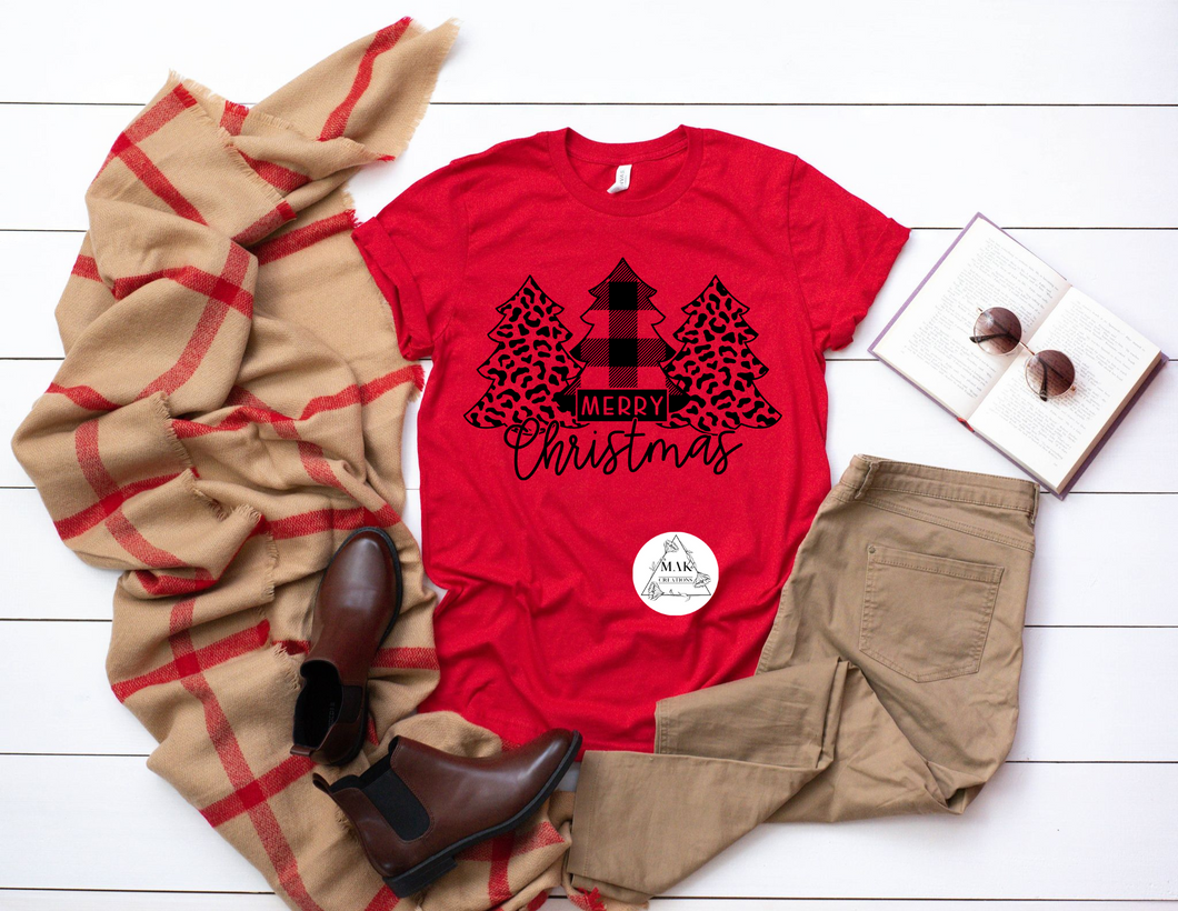 Christmas Trees (buffalo plaid) (AVAILABLE IN ALL SIZES)