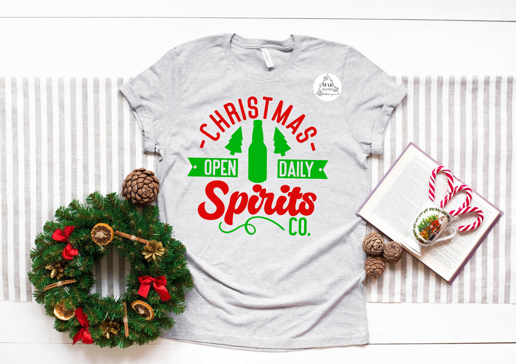 Christmas Spirits (AVAILABLE IN ALL SIZES)