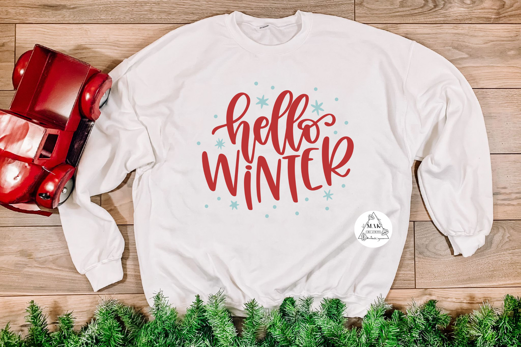 Hello Winter (AVAILABLE IN ALL SIZES)