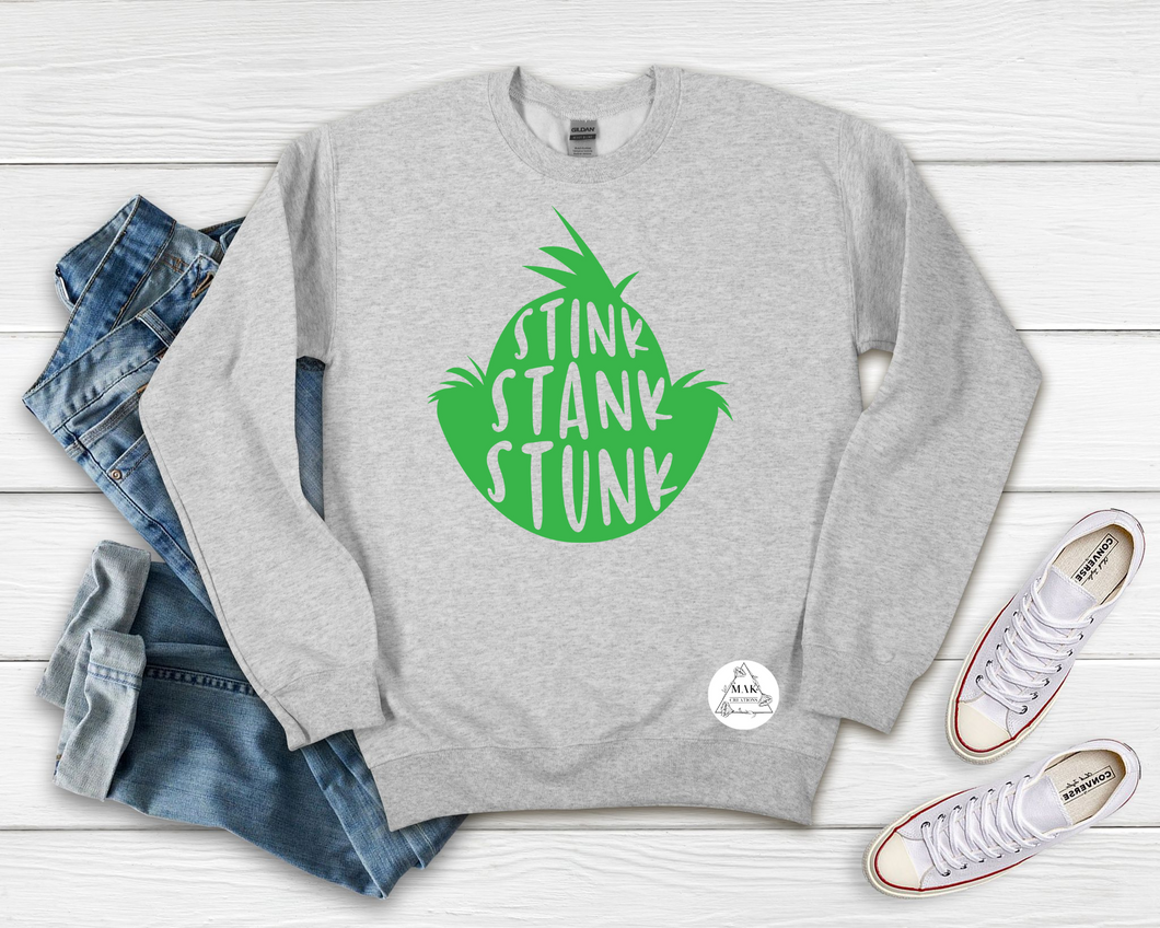 Stink Stank Stunk Green Guy (AVAILABLE IN ALL SIZES)