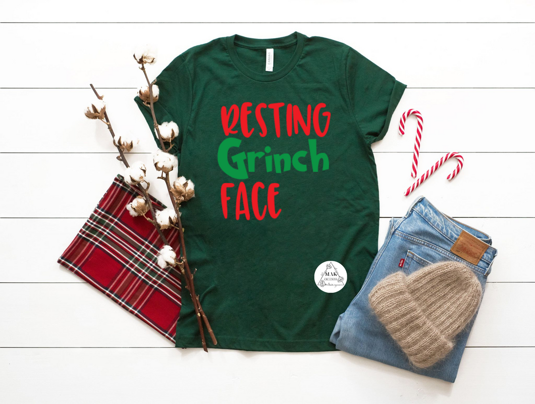 Resting Green Guy Face (AVAILABLE IN ALL SIZES)