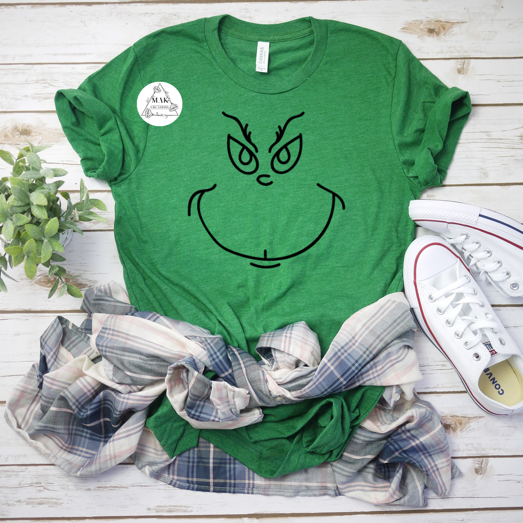 Green Guy (black outline) (AVAILABLE IN ALL SIZES)