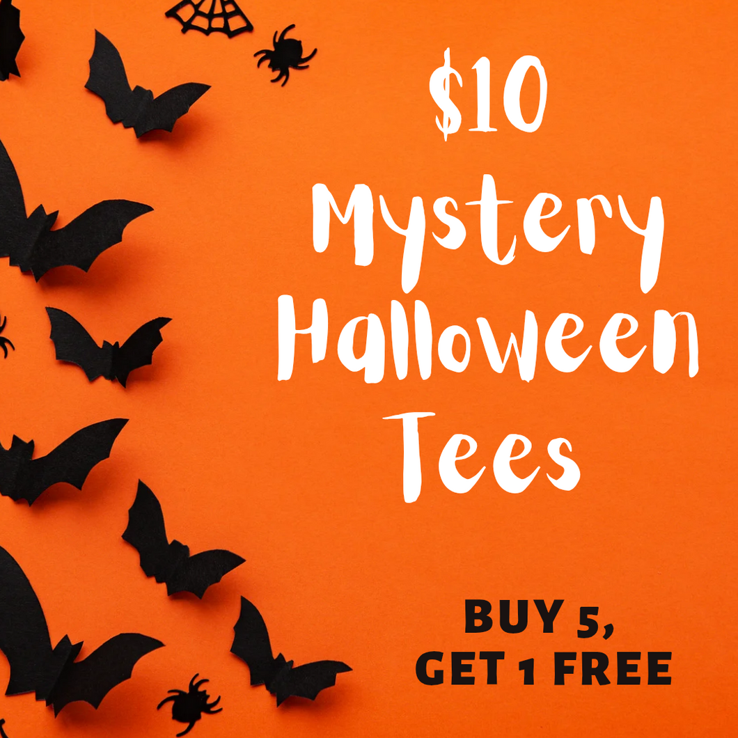 $10 Mystery Halloween Shirt- All Sizes