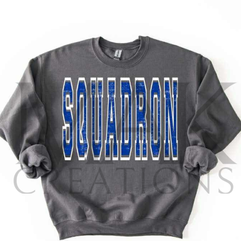 Squadron Blue and White