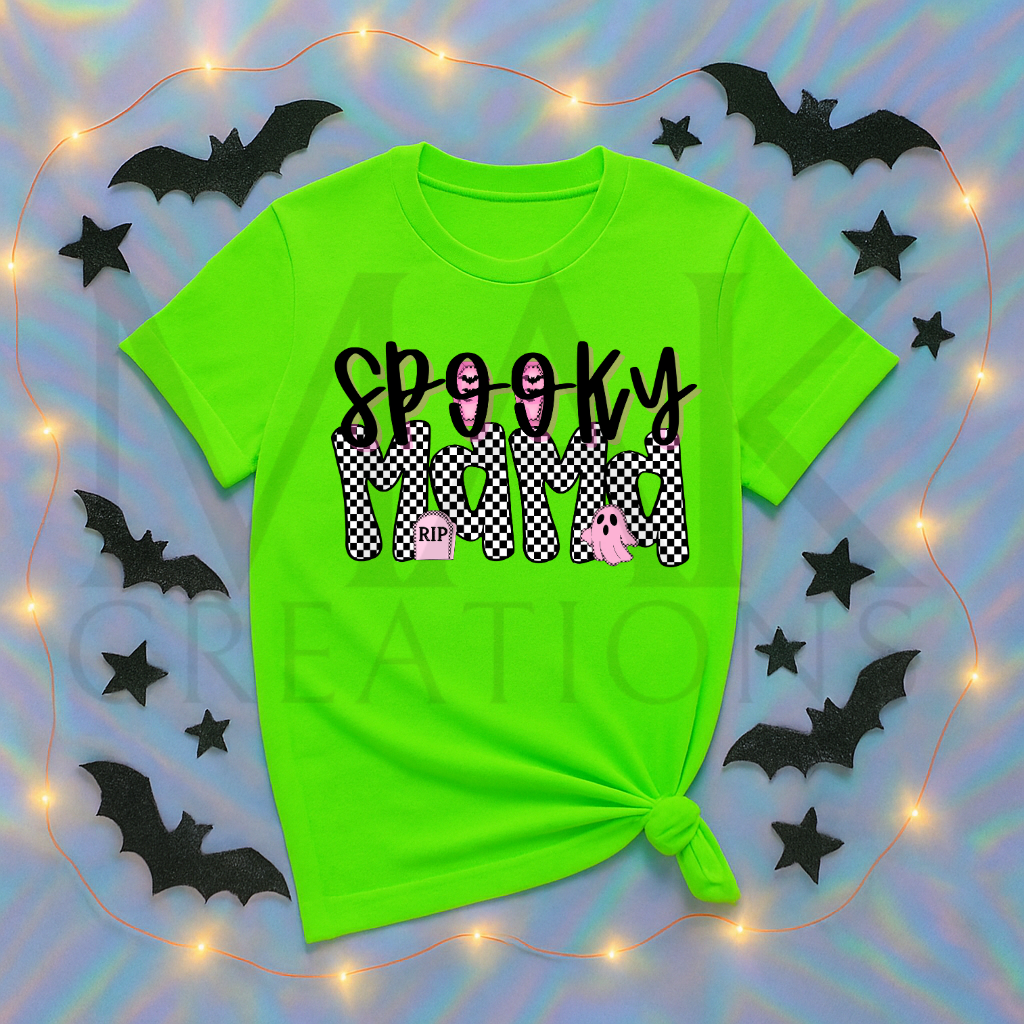 Spooky Mama (neon pink)
