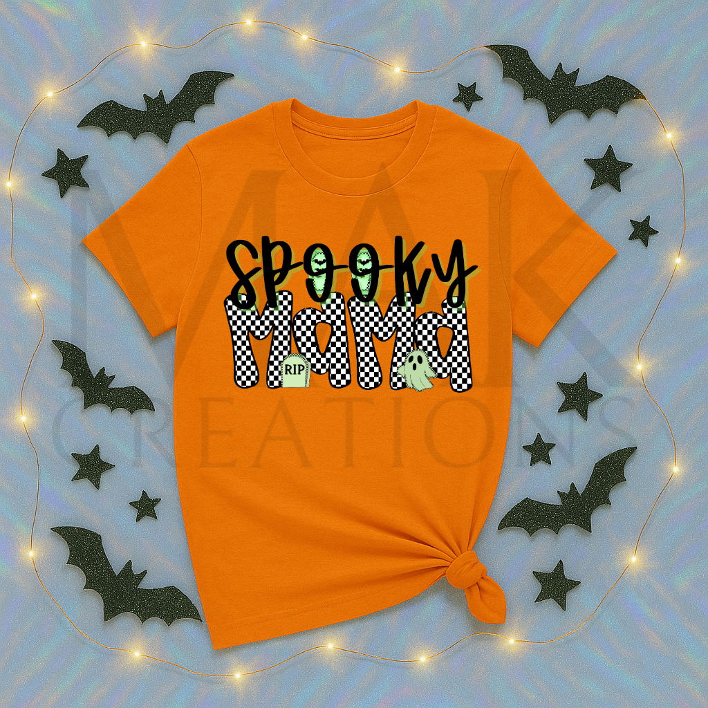 Spooky Mama (neon green)