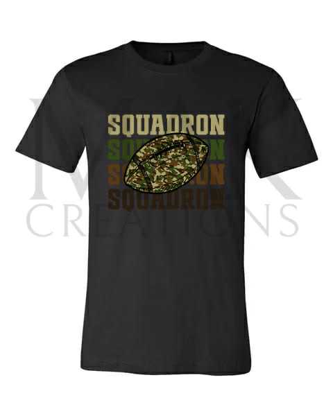 Camo Squadron Football