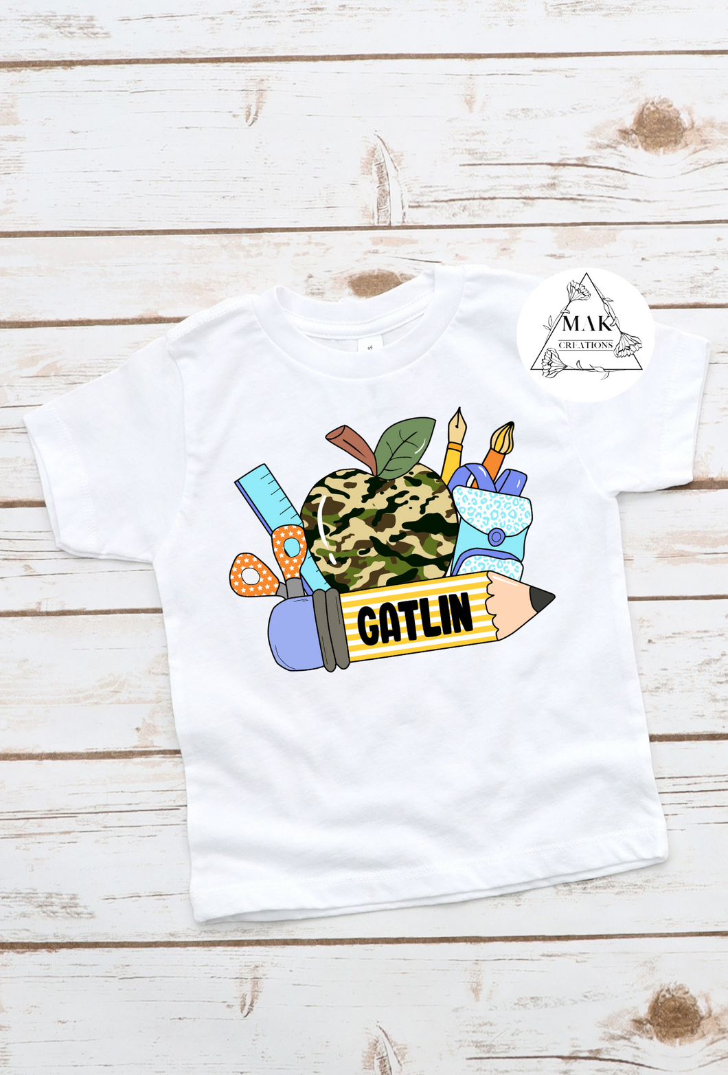 Camo School Apple