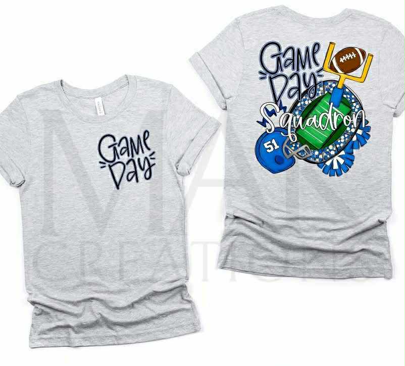 Game Day Squadron (Front and Back)