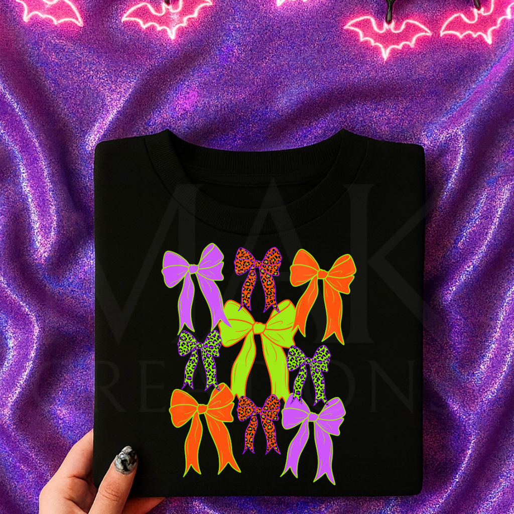Halloween Bows Cluster