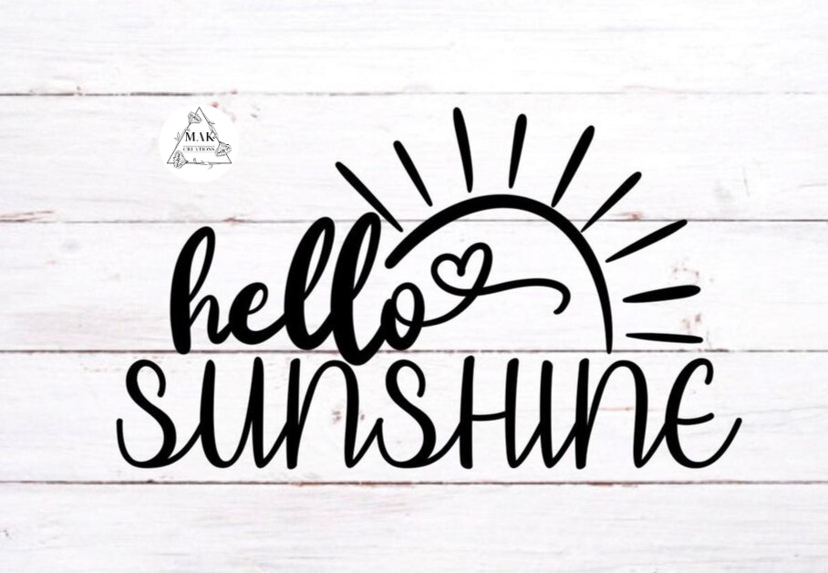 Hello Sunshine (AVAILABLE IN ALL SIZES)