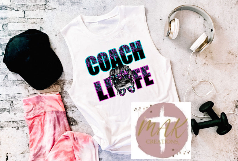 Gymnastics Coach Life  (AVAILABLE IN ALL SIZES)