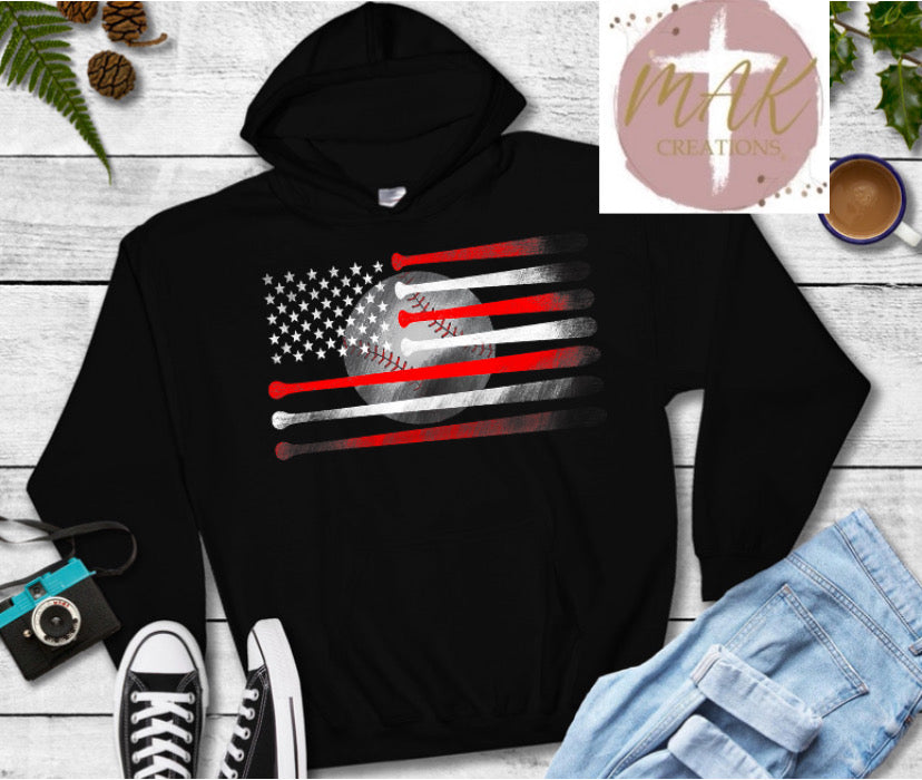 Baseball Flag (#4)  (AVAILABLE IN ALL SIZES)
