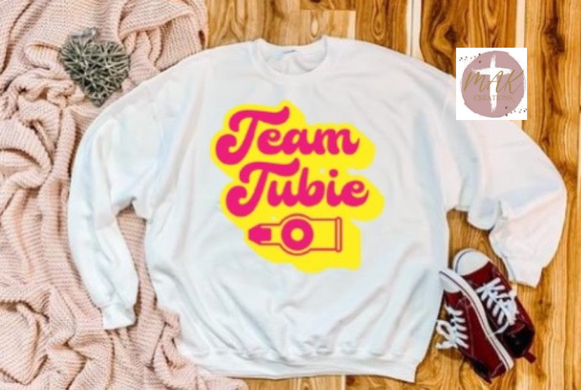 Team TUBIE (Pink and Yellow) (AVAILABLE IN ALL SIZES)