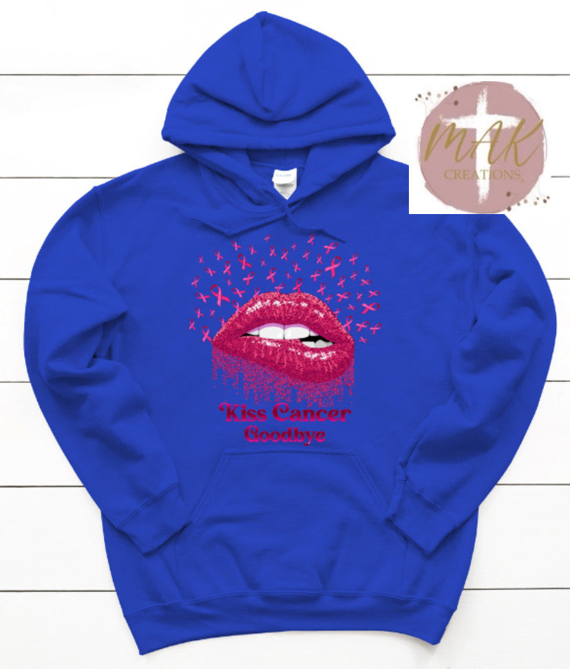Kiss Cancer Goodbye  (AVAILABLE IN ALL SIZES)