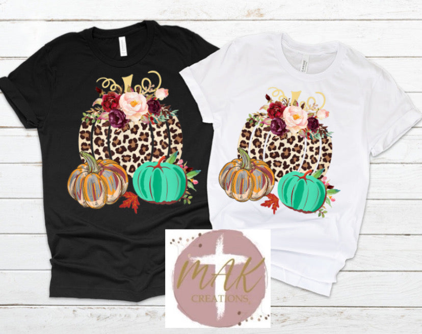 3 Fall Pumpkins (AVAILABLE IN ALL SIZES)
