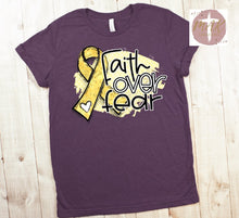 Load image into Gallery viewer, Faith Over Fear (Yellow) (AVAILABLE IN ALL SIZES)
