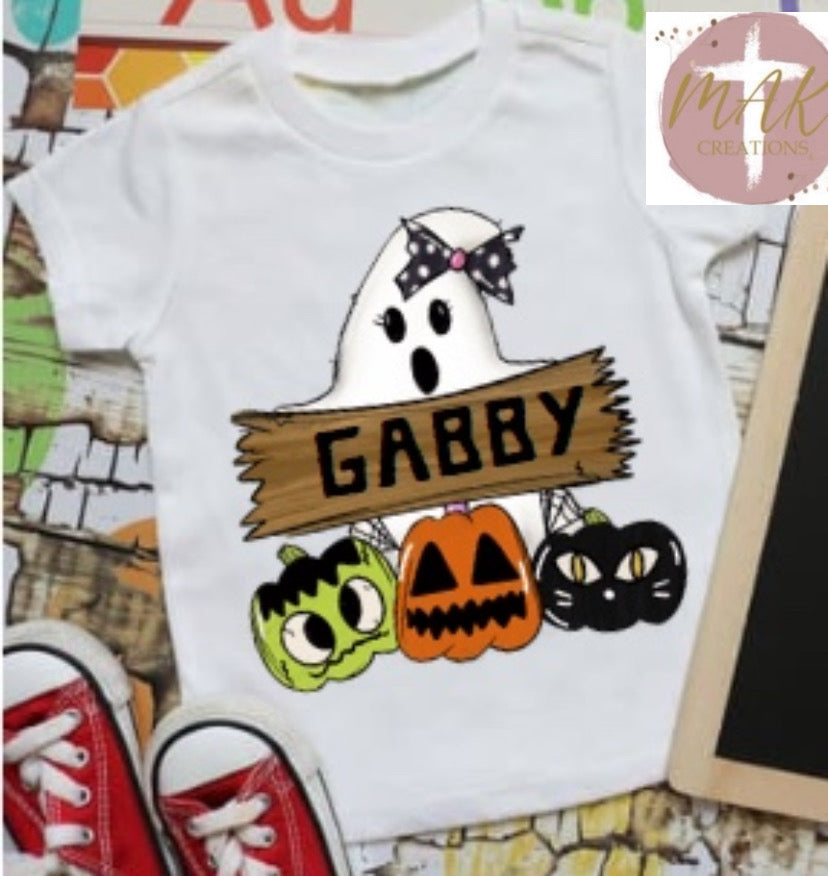 Personalized Halloween Name #2 (AVAILABLE IN ALL SIZES)